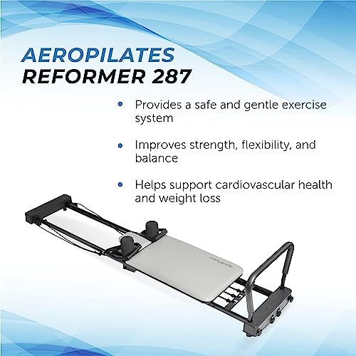 Stamina AeroPilates 287 Reformer with 3 Resistance Cords