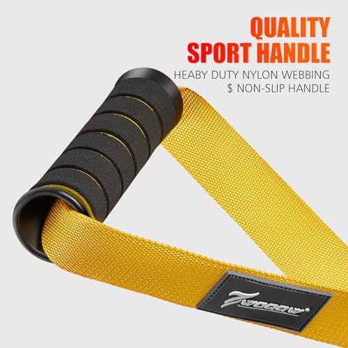 350lbs Heavy Resistance Bands Set with Handles and Door Anchor