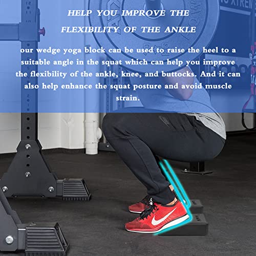Squat Wedge Blocks Set - Professional Heel Elevator