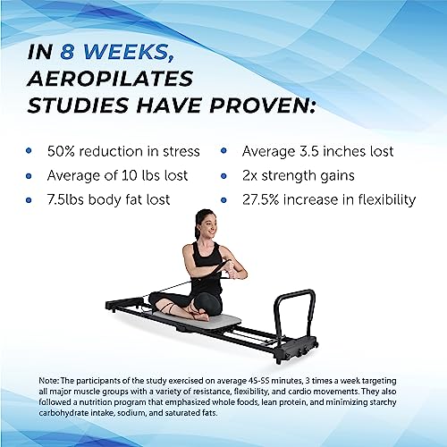 Stamina AeroPilates 287 Reformer with 3 Resistance Cords