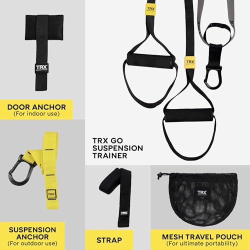 TRX GO Suspension Trainer: Lightweight Portable Full-Body Workout