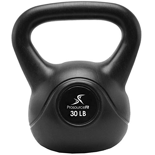 ProsourceFit Vinyl Plastic Kettlebells 10-35 lbs
