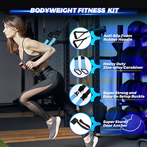 KEAFOLS Suspension Trainer Kit - Full Body Home Gym