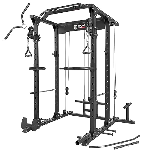 MAJOR LUTIE Fitness Power Cage with Cable Crossover