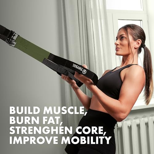 THYSOL® Resistance Trainer Pro Xtreme Straps Army - Adjustable