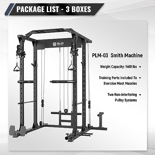 MAJOR LUTIE Fitness Power Cage with Cable Crossover