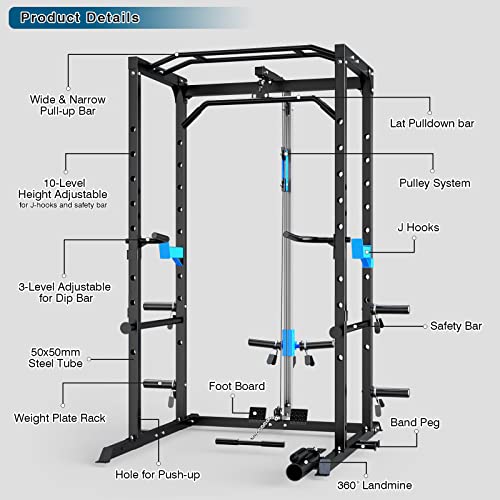 ULTRA FUEGO Multi-Functional Power Cage with Accessories