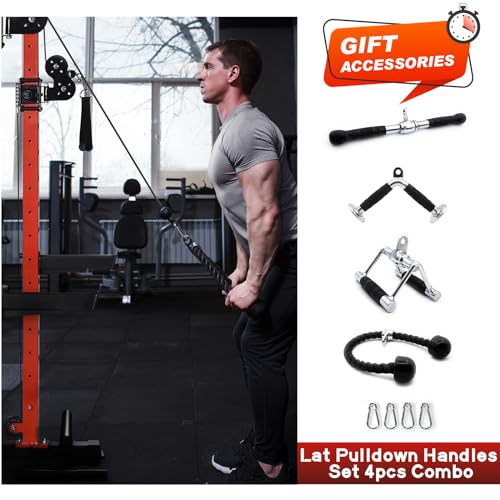 RitFit Squat Rack Power Cage & Cable Crossfit