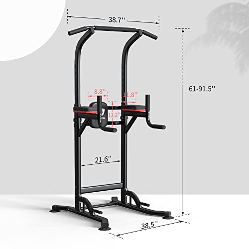 Wesfital Pull Up & Dip Station for Home Gym