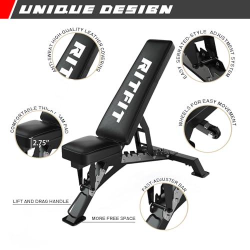 RitFit Power Cage Home Gym Package with Weight Set