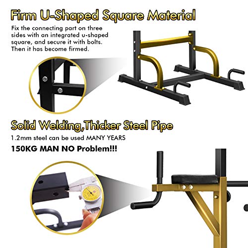 BangTong&Li Power Tower Pull Up Bar Dip Station