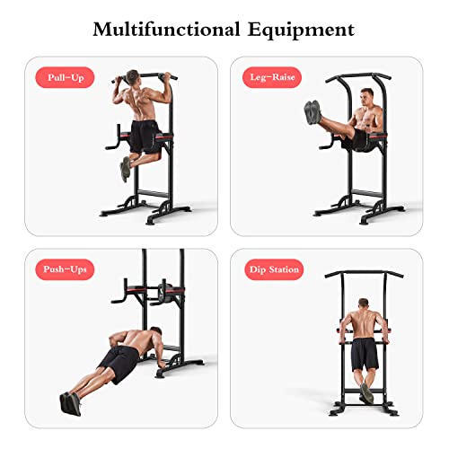 Wesfital Pull Up & Dip Station for Home Gym