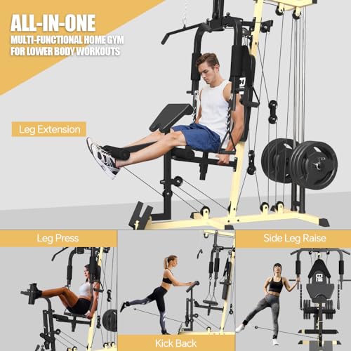 FAGUS H Multifunctional Home Gym System with Pulley