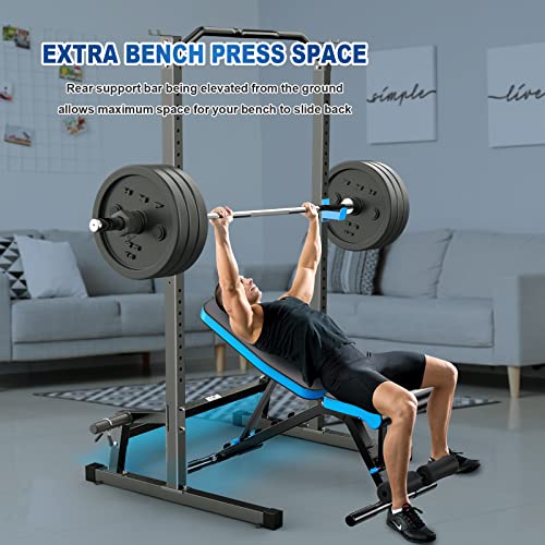 BEKING Power Rack Squat Cage with Pull Up Bar