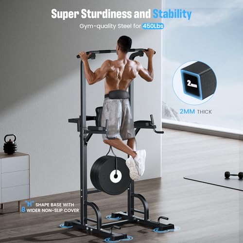 Sportsroyals Power Tower for Home Gym Strength Training