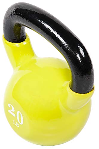 20lb Vinyl Coated Kettlebell by BalanceFrom