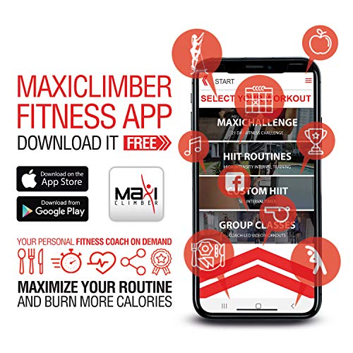 MaxiClimber XL-1000: Vertical Climber for Full-Body Home Workout