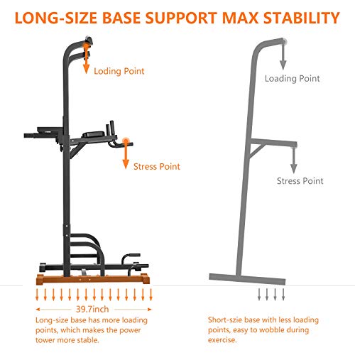 Sportsroyals Power Tower for Home Gym Strength Training