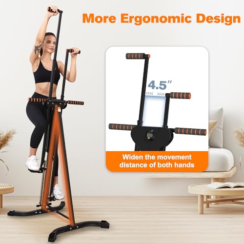 5-Level Vertical Climber Cardio Workout Machine - Easy Assembly