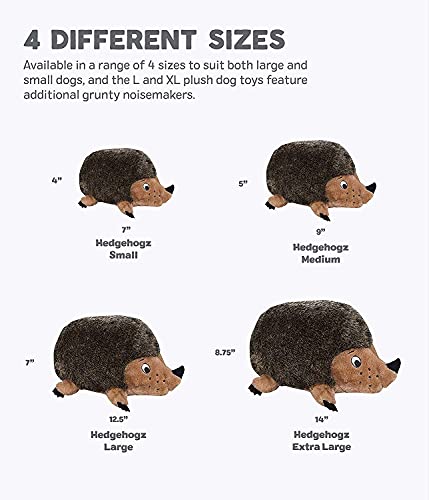 Outward Hound, Hedgehogz Plush Dog Toy, Medium