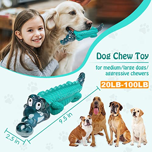 Durable Dog Chew Toy for Large Breeds: Blue