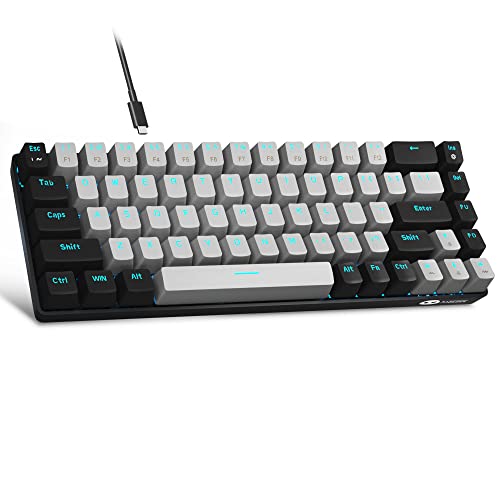MageGee 60% Mini Mechanical Gaming Keyboard - Grey/Black