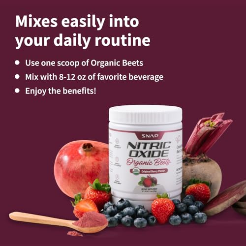 Organic Beet Root Powder, Nitric Oxide Support, 250g