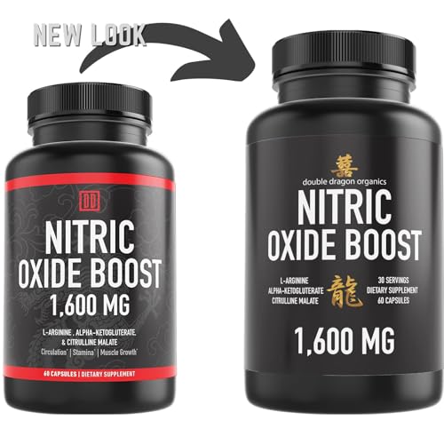 Double Dragon Organics Nitric Oxide Booster 1600mg