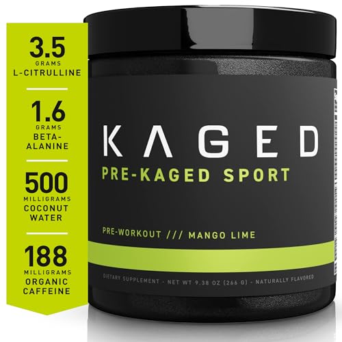 Kaged Athletic Pre Workout Powder | Mango Lime