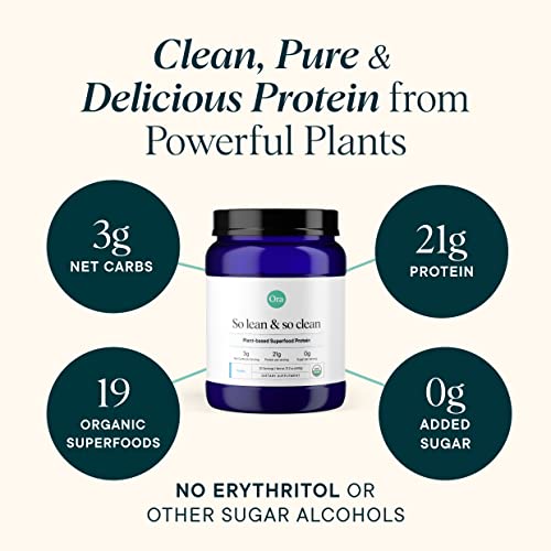 Ora Organic Pre-Workout Protein Powder - Vanilla Flavor