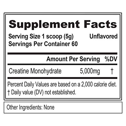 Evlution Pure Creatine Monohydrate Powder for Muscle Recovery