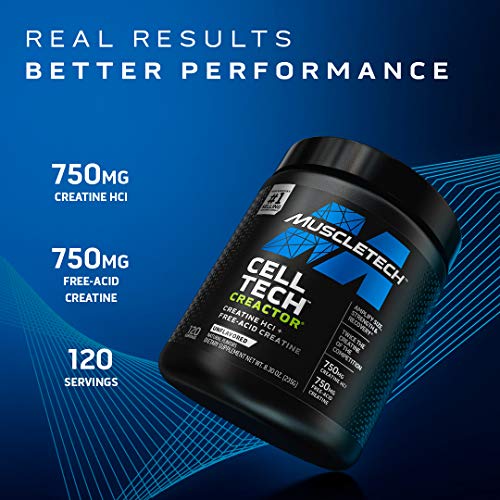 MuscleTech Cell-Tech Creactor Creatine HCl Powder - 120 servings