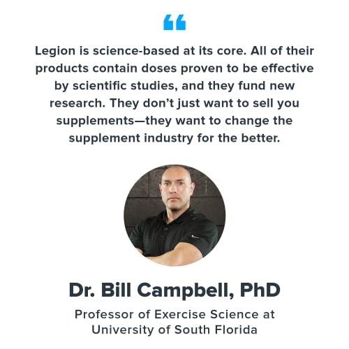 LEGION Pulse Natural Pre Workout Energy Drink