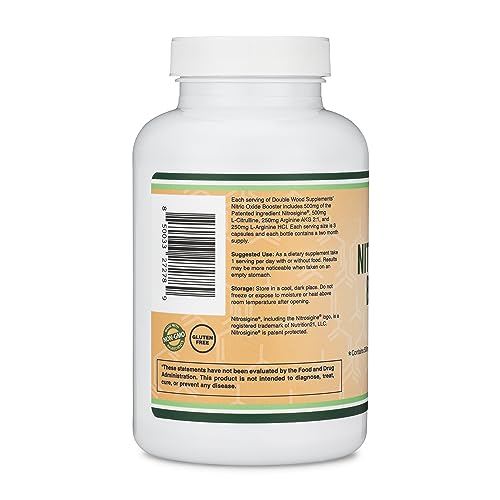Nitric Oxide Booster with Nitrosigine and L Arginine