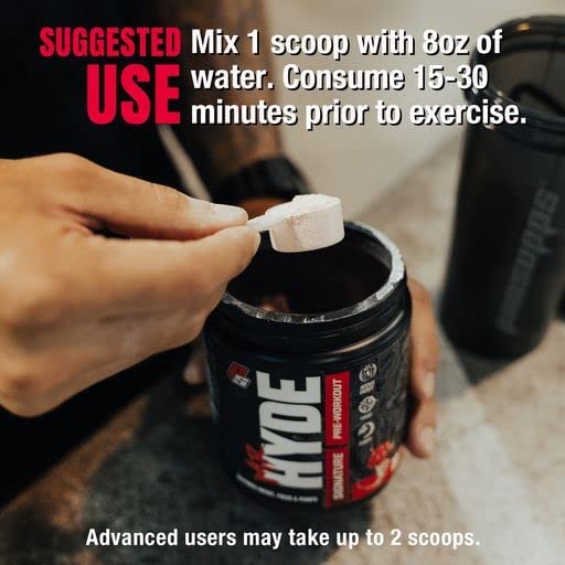 PROSUPPS Mr. Hyde Signature Pre-Workout Blue Razz- 30 Servings