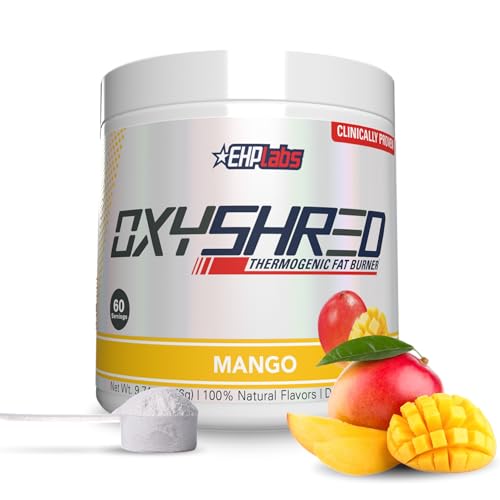 EHP Labs OxyShred Thermogenic Pre Workout Supplement - Mango