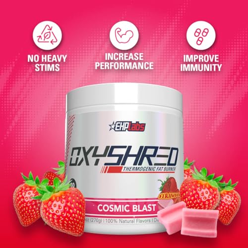 EHPlabs OxyShred Thermogenic Pre Workout Powder - Cosmic Blast