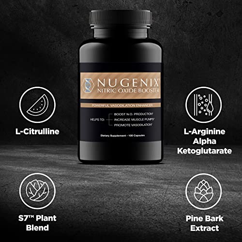 Nitric Oxide Booster Capsules with L-Arginine & L-Citrulline