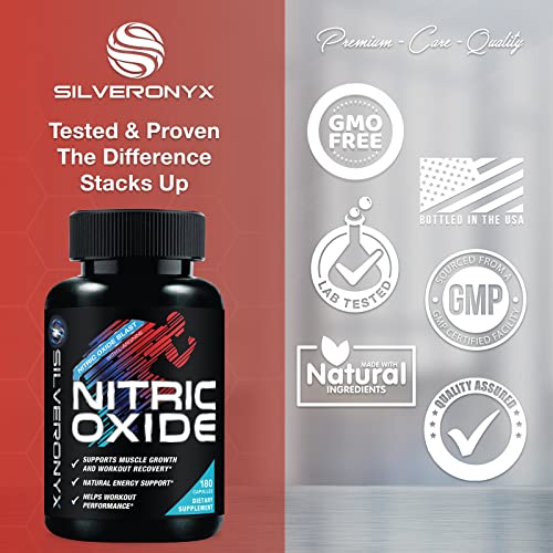 Premium Muscle Supporting Nitric Booster - 180 Capsules