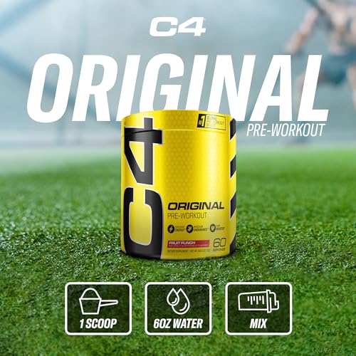 Fruit Punch C4 Pre Workout Powder - Energy Boost