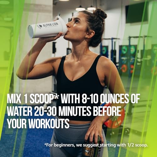 ALPHA LION Superhuman Pre Workout Powder (21 Servings)