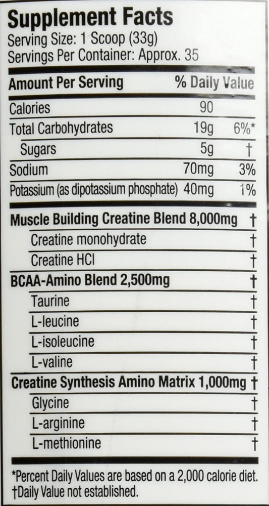 Fruit Punch Amino Acid Powder with Creatine