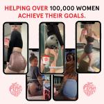 Peach Perfect Creatine for Women Booty Gain, Muscle Builder, Energy Boost, Pink Lemonade, Cognition Aid | Collagen, BCAA, lean muscle, Vegan Monohydrate Micronized Powder, Alt Creapure,30 Ser