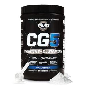 PMD Sports CG5: Premium Creatine & L-Glutamine Powder