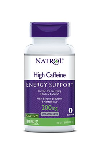 Natrol High Caffeine Tablets: Boost Energy & Endurance