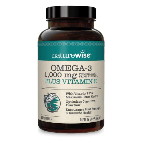 NatureWise High-Potency Omega 3 with EPA, DHA, Vitamin E