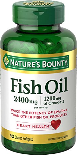 Nature's Bounty Fish Oil Softgels, Supports Heart Health