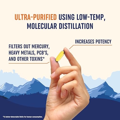 Premium Triple Strength Omega 3 Fish Oil Softgels