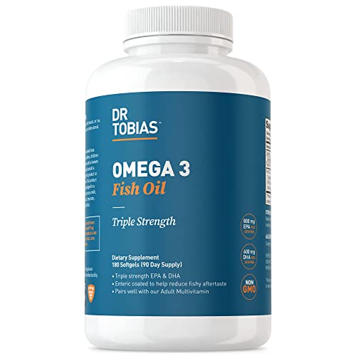 Dr. Tobias Omega-3 Fish Oil - Triple Strength