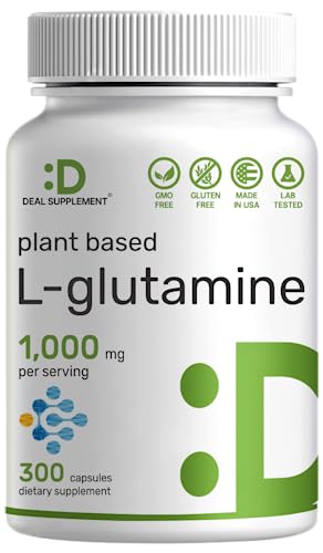 L-Glutamine Capsules: Gut Health & Muscle Recovery Support